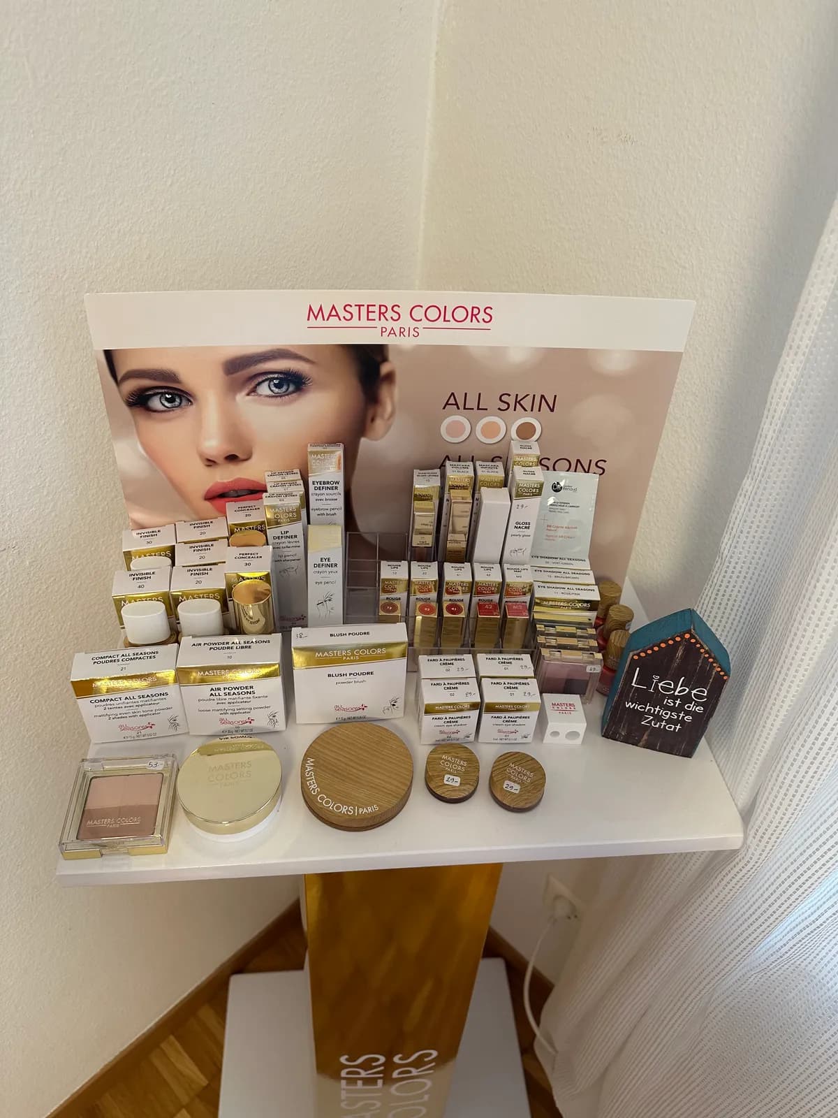 Make-up-Sortiment von Masters Colors Paris